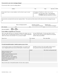 Form SNAP/RIW-200 Change Report Form - Rhode Island, Page 3