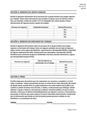 Formulario SNAP2M Interim Report Form - Rhode Island (Spanish), Page 3