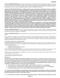 Formulario SNAP-2 Formulario De Recertificacion Del Snap - Rhode Island (Spanish), Page 10