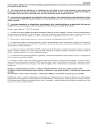 Formulario SNAP-2 Formulario De Recertificacion Del Snap - Rhode Island (Spanish), Page 11