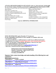 Registration Application for Animal Rescue, Shelter,broker, or Remote Sales - Rhode Island, Page 7