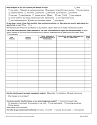 RICO Form 102 Rhode Island Certified Organic Farm Plan Questionnaire - Rhode Island, Page 13