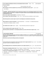 RICO Form 102 Rhode Island Certified Organic Farm Plan Questionnaire - Rhode Island, Page 17