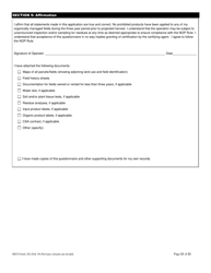 RICO Form 102 Rhode Island Certified Organic Farm Plan Questionnaire - Rhode Island, Page 21