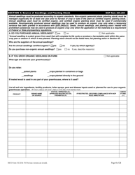 RICO Form 102 Rhode Island Certified Organic Farm Plan Questionnaire - Rhode Island, Page 4