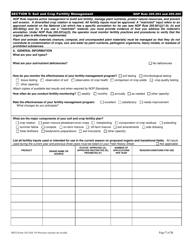 RICO Form 102 Rhode Island Certified Organic Farm Plan Questionnaire - Rhode Island, Page 7