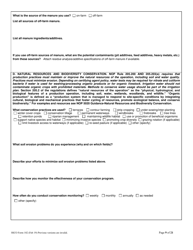RICO Form 102 Rhode Island Certified Organic Farm Plan Questionnaire - Rhode Island, Page 9