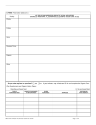 RICO Form 106 Organic Livestock Plan Questionnaire - Rhode Island, Page 5
