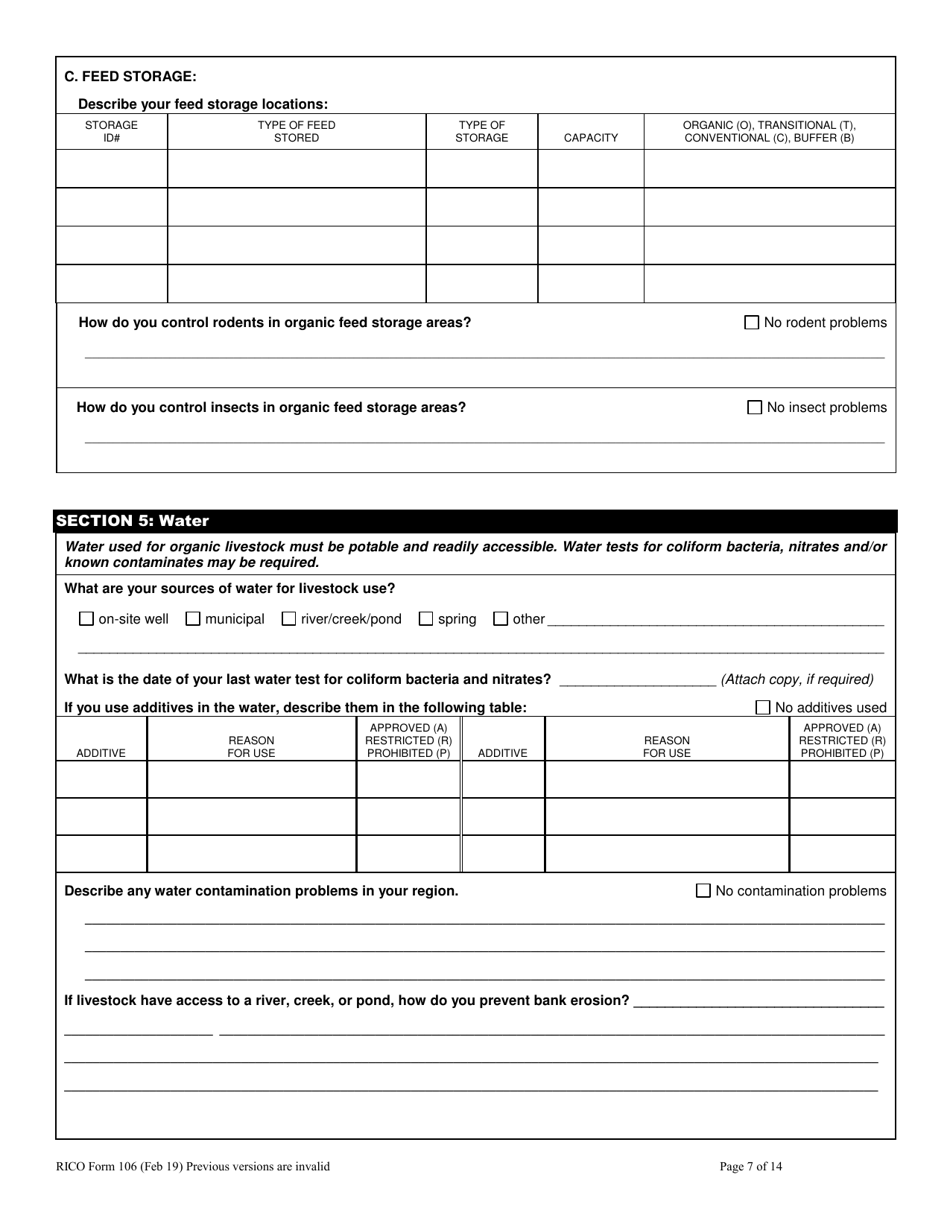 Rico Form 106 Fill Out Sign Online And Download Printable Pdf Rhode Island Templateroller