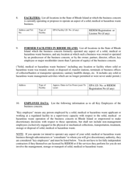 Business Concern Disclosure Statement for Solid, Medical, and Hazardous Waste Management Facilities - Rhode Island, Page 5