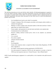 Hazardous Waste Transporter Application Form - Rhode Island, Page 18