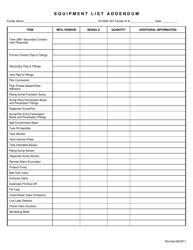 Equipment List Addendum - Rhode Island, Page 2