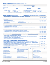 Adult HIV Confidential Case Report Form - Rhode Island, Page 2