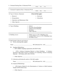 Form ASB-16 Application for Approval of an Asbestos Abatement Plan - Rhode Island, Page 3