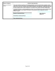 Application for Manager Certified in Food Safety Training Program - Rhode Island, Page 4