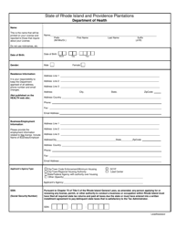 Application for Lead Assessor - Rhode Island, Page 3
