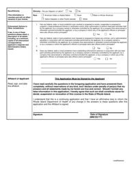 Application for Lead Assessor - Rhode Island, Page 4