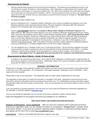 Application for Initial Registration as a Medical Marijuana Patient - Rhode Island, Page 2