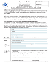 Application for Initial Registration as a Medical Marijuana Patient - Rhode Island, Page 7