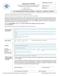 Application for Initial Registration as a Medical Marijuana Patient - Rhode Island, Page 8