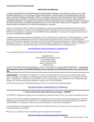 License Application for Podiatrist - Rhode Island, Page 7