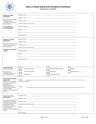 Application for Registration for Radiation Physics Services - Rhode Island, Page 3