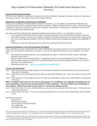 Form 9283R Stay Invested in Ri Wavemaker Fellowship Program Tax Credit Award Request Form - Rhode Island, Page 2