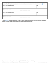 Form 660 Certificate of Cancellation for Nonresident Landlord - Rhode Island, Page 3