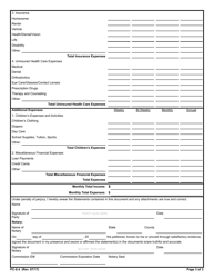 Form PC-9.4 Allowance for Support of Family - Rhode Island, Page 3