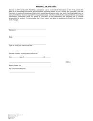 SCDCA Form PEO-16 Restricted License List of Leased Employees - South Carolina, Page 3