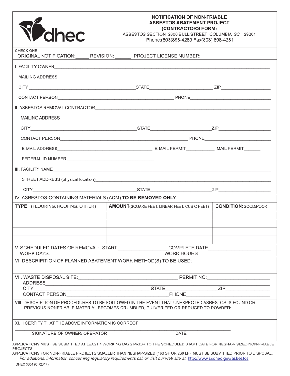 Form Dhec Fill Out Sign Online Dochub 0792