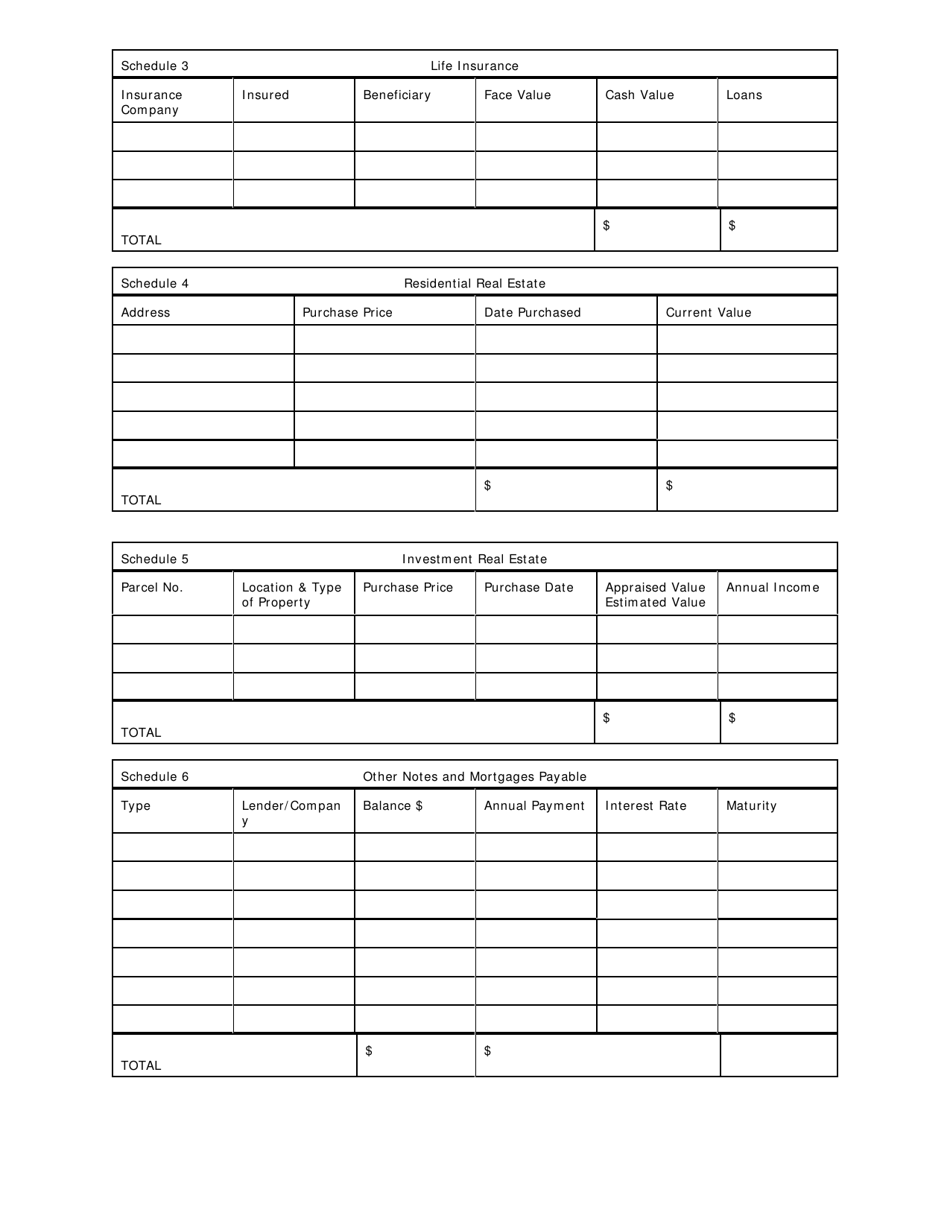 Financial Statement - South Carolina, Page 4