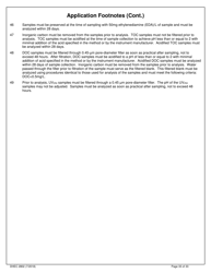 DHEC Form 2802 Application for Environmental Laboratory Certification - South Carolina, Page 33