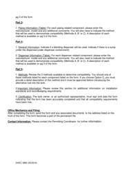 DHEC Form 3885 Underground Storage Tank Alternative Fuel Installation Application/Conversion Notification - South Carolina, Page 6