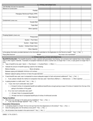 DHEC Form 3178 Application for Permit to Operate Airport Hydrant Tank Systems - South Carolina, Page 2