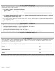 DHEC Form 3178 Application for Permit to Operate Airport Hydrant Tank Systems - South Carolina, Page 4