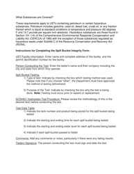 DHEC Form 3186 Spill Bucket Integrity Testing - South Carolina, Page 3