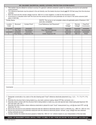DHEC Form 2550 Galvanic (Sacrificial Anode) Cathodic Protection System Evaluation - South Carolina, Page 4