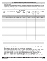 DHEC Form 2551 Impressed Current Cathodic Protection System Evaluation - South Carolina, Page 4