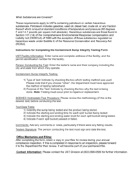 DHEC Form 3183 Containment Sump Integrity Testing - South Carolina, Page 3