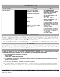 DHEC Form 2101 Application for Permit to Install (For Use With All Systems Except Field Constructed or Airport Hydrant Systems) - South Carolina, Page 6