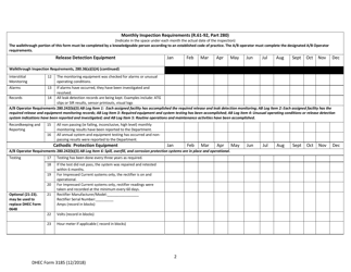 DHEC Form 3185 Underground Storage Tank Walkthrough Inspection Checklist/Operator Log - South Carolina, Page 2