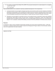 DHEC Form 0479 Policy Group I - Residential Development - South Carolina, Page 2