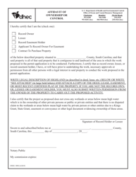 DHEC Form 3898 Permit Application Packet for Activities in the South Carolina Critical Area - South Carolina, Page 10