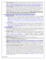 DHEC Form 2617 Notice of Intent (Noi) for Coverage(S) of Primary Permittees Under South Carolina Npdes General Permit for Stormwater Discharges From Construction Activities Scr100000 - South Carolina, Page 8