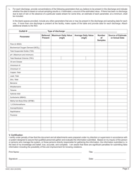 DHEC Form 2624 Notice of Intent (Noi) - Npdes General Permit for Bulk Petroleum Facility Discharges Scg340000 - South Carolina, Page 3
