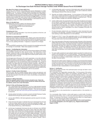 DHEC Form 2624 Notice of Intent (Noi) - Npdes General Permit for Bulk Petroleum Facility Discharges Scg340000 - South Carolina, Page 4