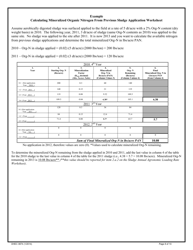 DHEC Form 0874 Sludge Annual Agronomic Loading Rate Worksheet - South Carolina, Page 8