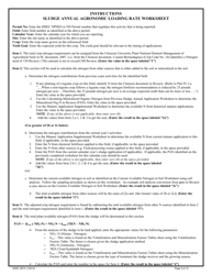 DHEC Form 0874 Sludge Annual Agronomic Loading Rate Worksheet - South Carolina, Page 9