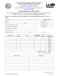 Modular Unit Sale and Installation Information - South Carolina, Page 2